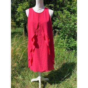 Chico’s Business Casual Pink Cocktail Dress Size 0.5 Petite Womens